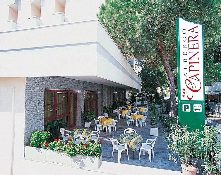 Hotel Capinera Rimini Exterior foto